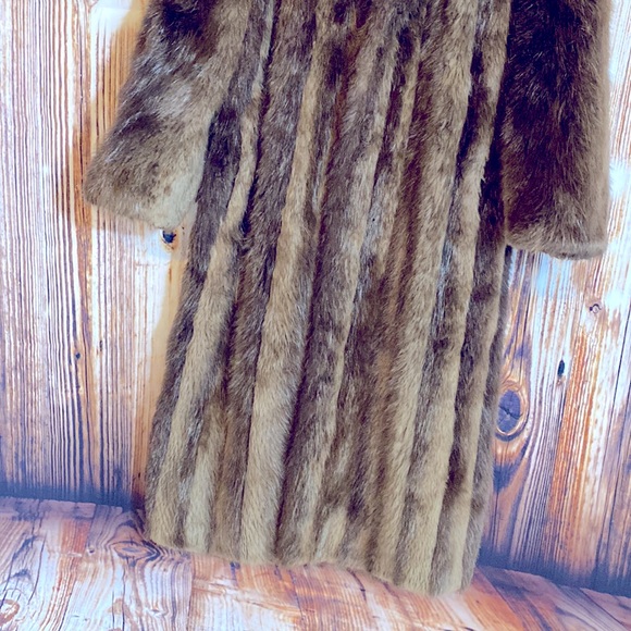 ARPIN | Canadian Full Length Fur Coat Beaver Brown - Picture 3 of 9